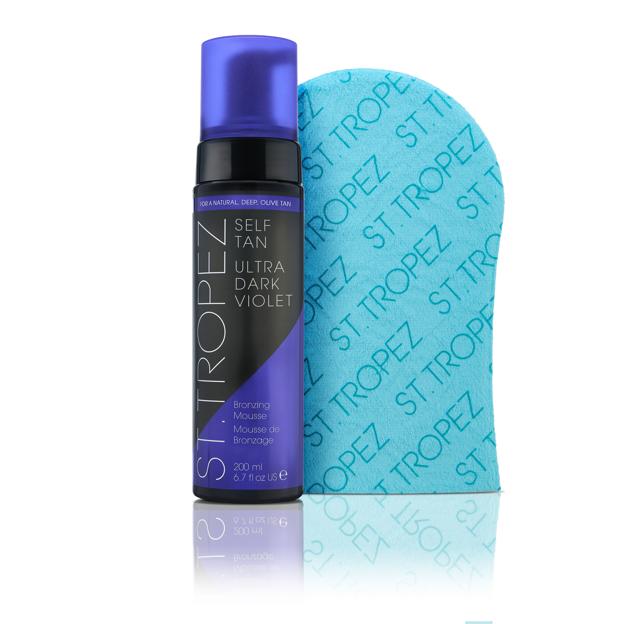 Autobronceador Ultra Dark Violet Mousse de St. Tropez.