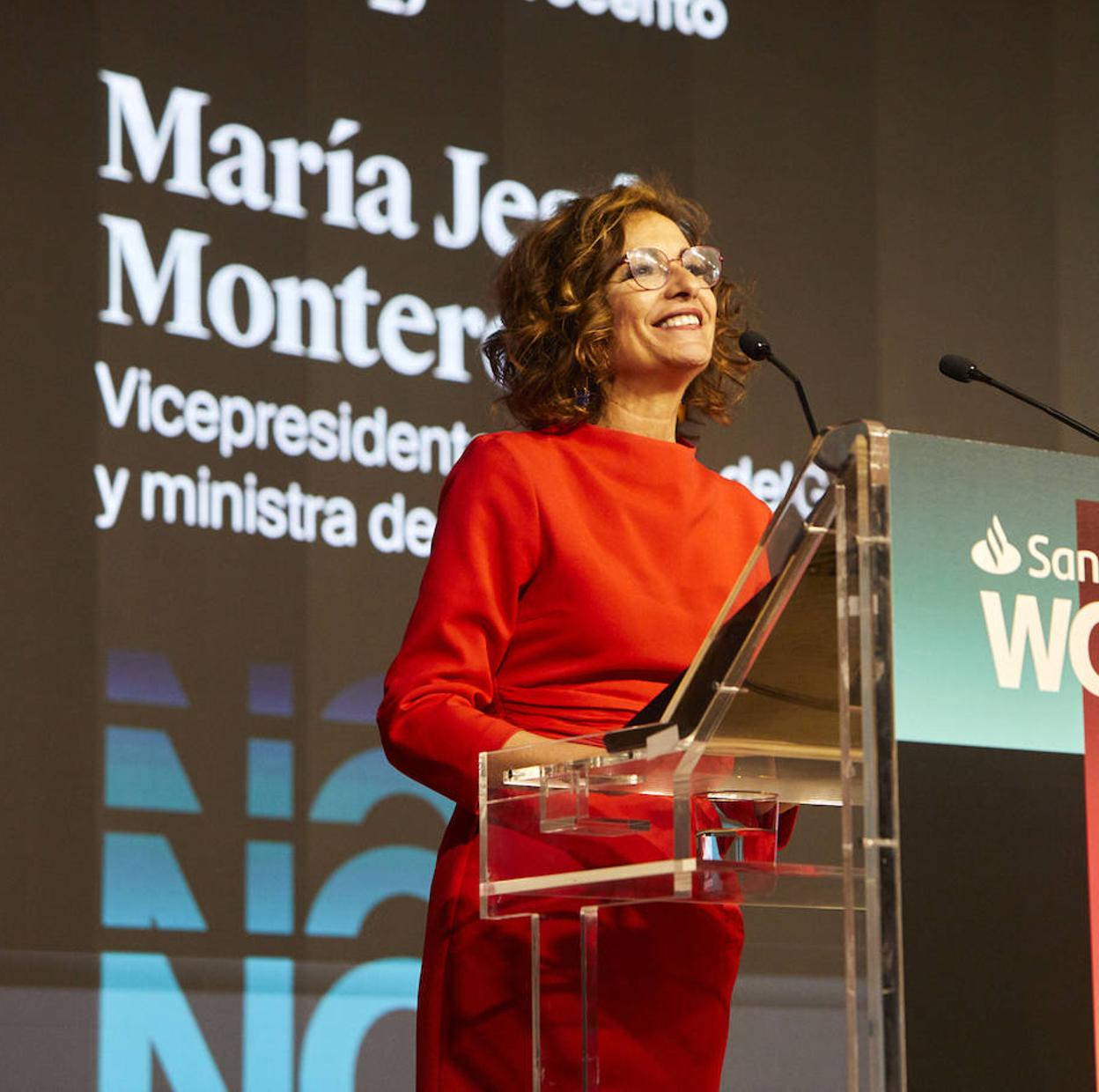 María Jesús Montero, vicepresidenta primera del gobierno y ministra de Hacienda/álex rivera