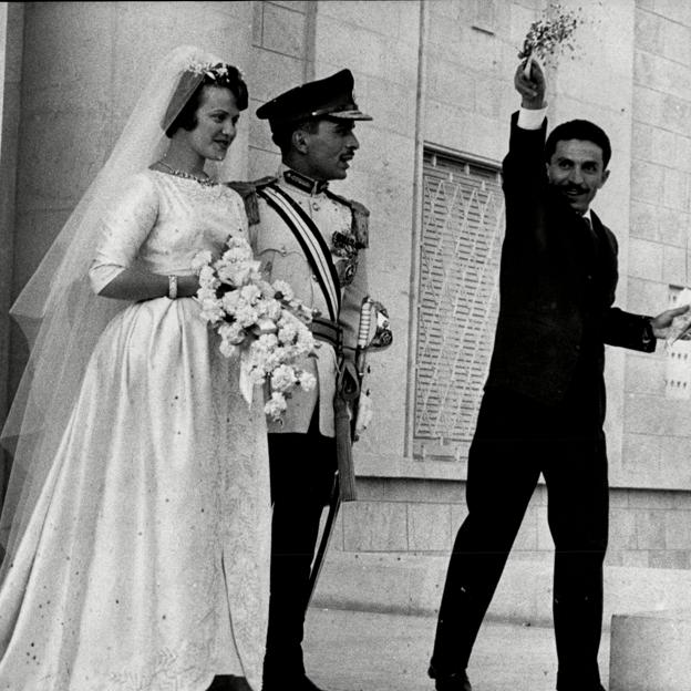 Boda de Hussein de Jordania con Toni Avriel Gardiner