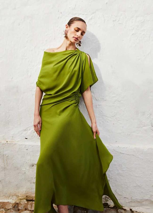 Vestido Fabiana Verde de Vogana (209€)