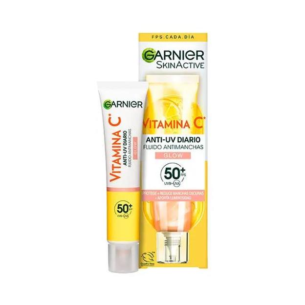 Vitamina C Anti-UV Diario Glow SPF50+ de Garnier