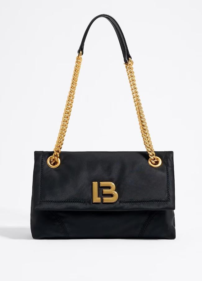 Bolso negro acolchado de Bimba y Lola.