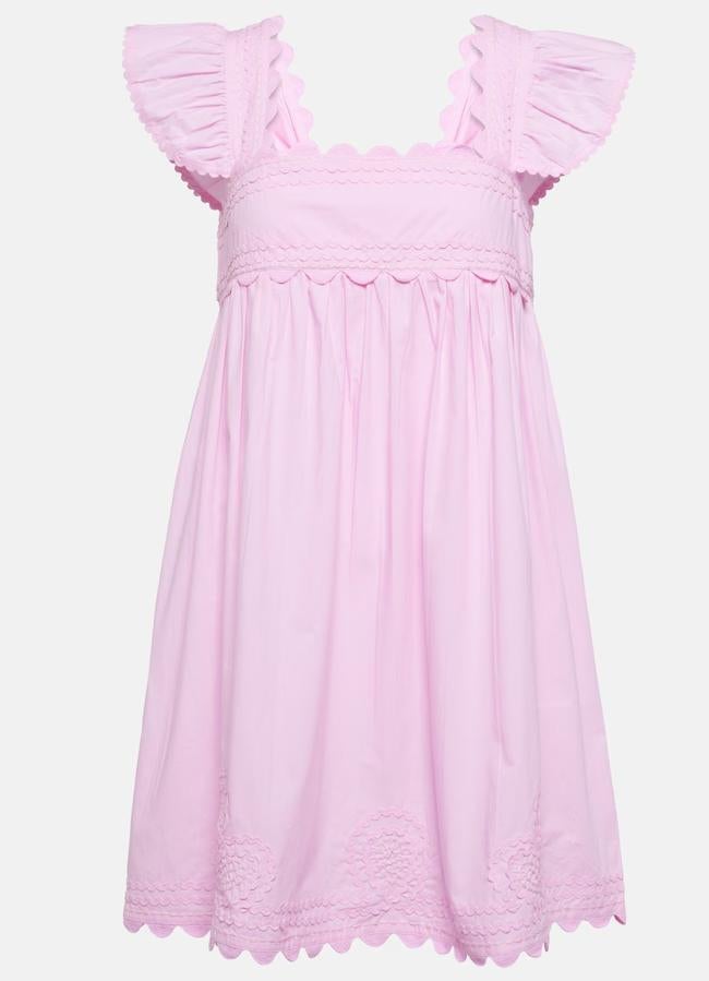 Vestido rosa de Juliet Dunn, 365 euros.