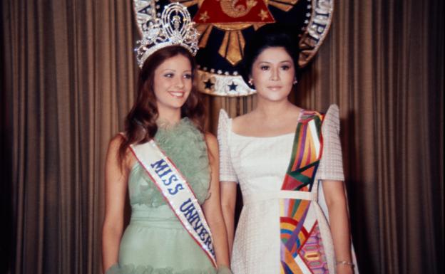 Amparo Muñoz, Miss Universo 1974. 