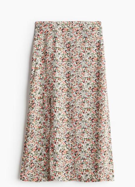 Falda midi de H&M (19,99 euros)