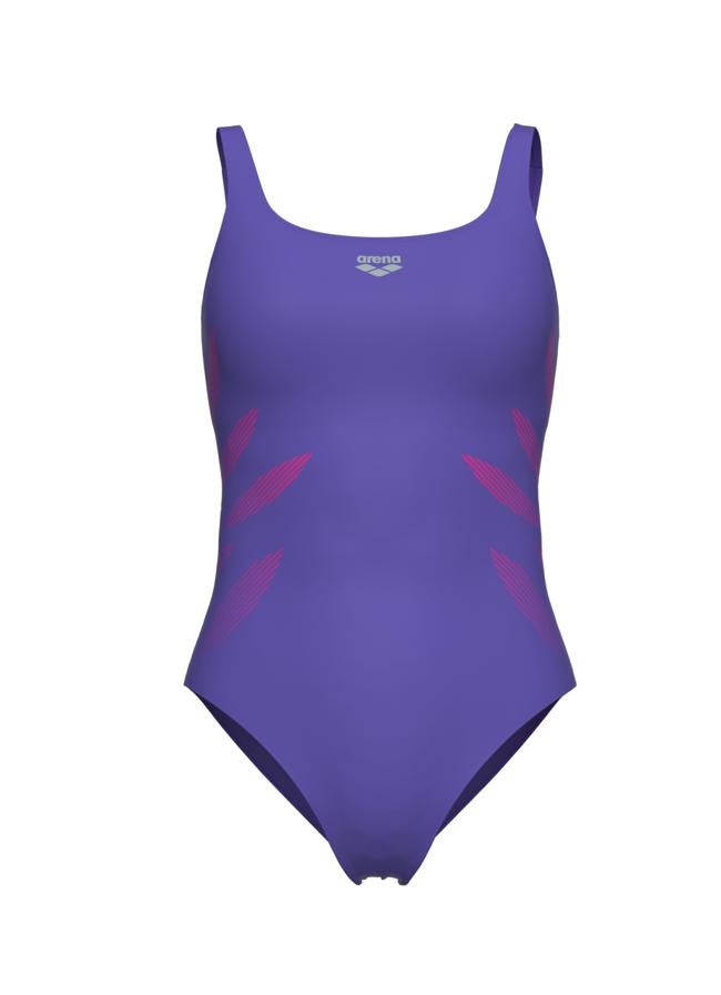 Bañador Milena en morado de Arena (70 euros).