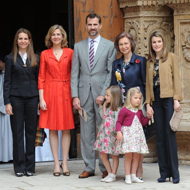 La Familia Real en Palma de Mallorca, 2011. 