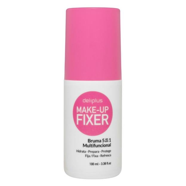 Bruma facial multifuncional Make up Fixer de Deliplus.