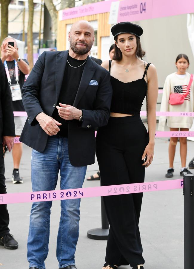 John Travolta y su hija Ella. Foto: Gtres.