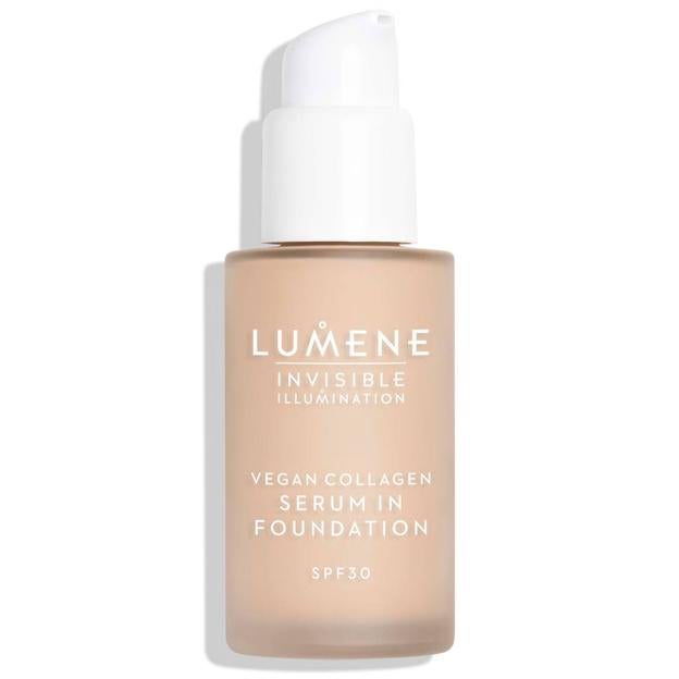 Invisible Illumination SPF30 Vegan Collagen Serum de Lumene. Precio: 46,45 euros