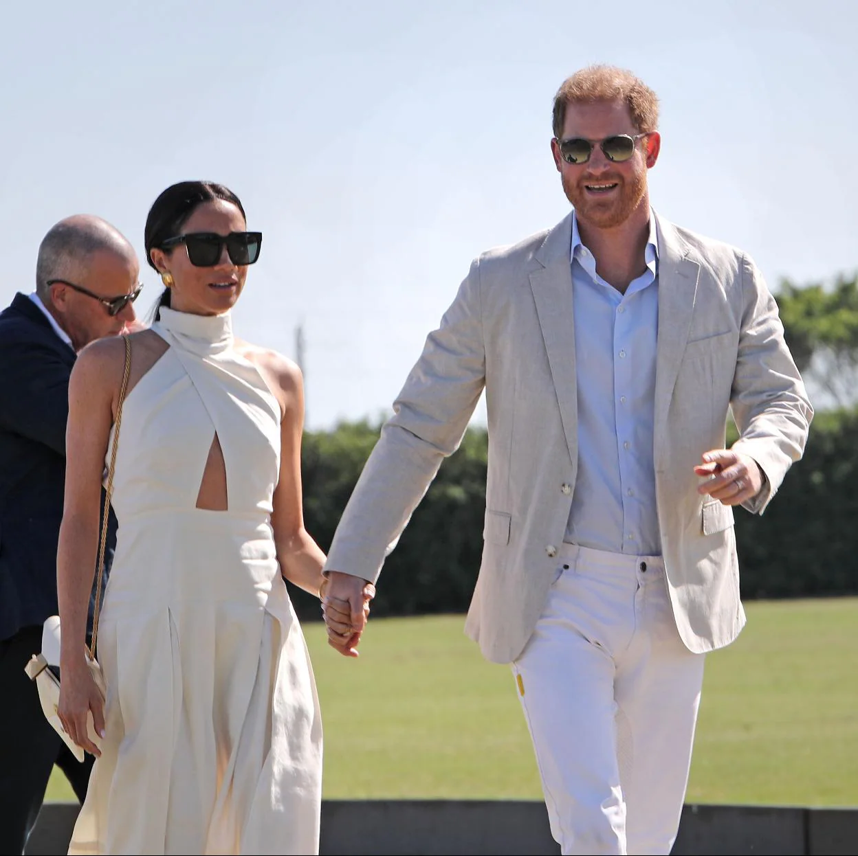 Meghan Markle y el príncipe Harry. 