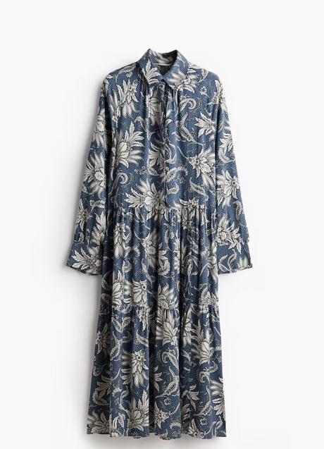 Vestido estampado de H&M (25,99 euros)