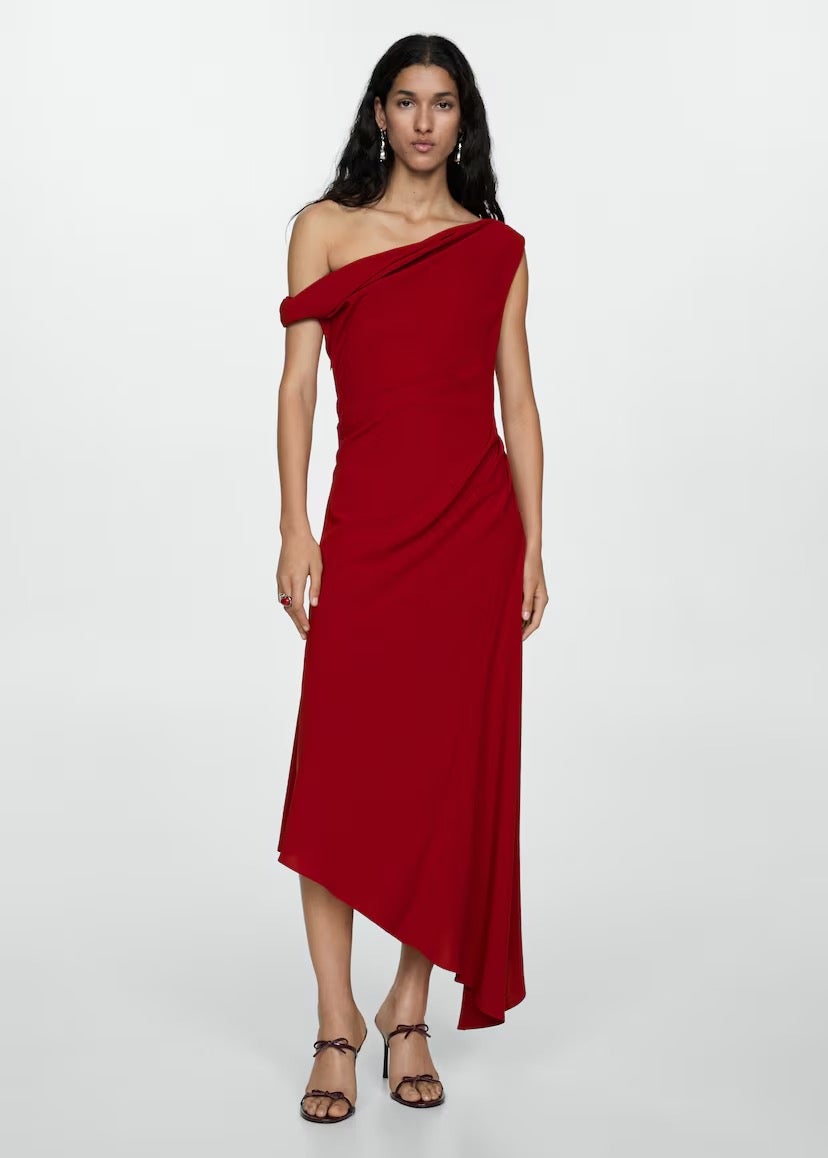 Vestido midi de Mango (59,99 euros)