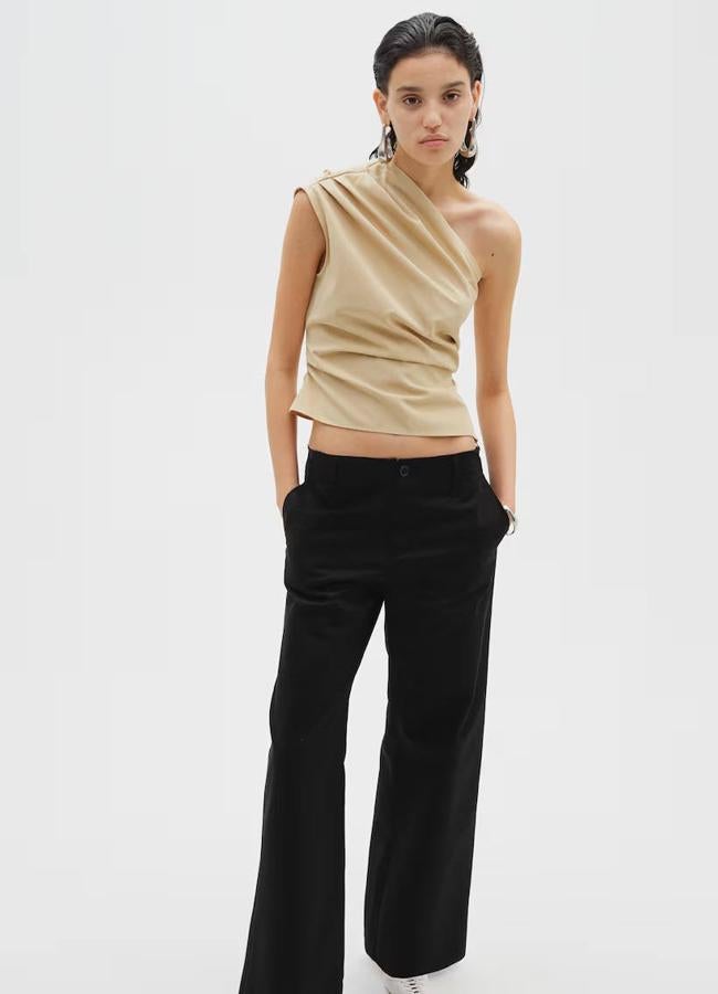 Pantalón chino wide leg