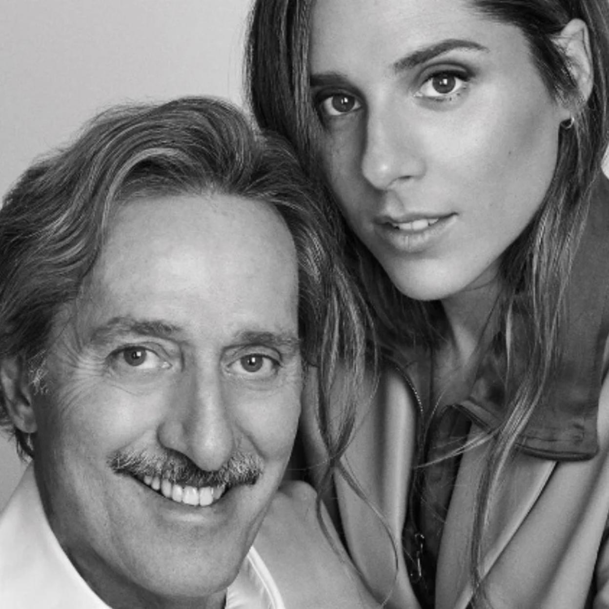 Roberto Torretta y su hija María./madrid es moda