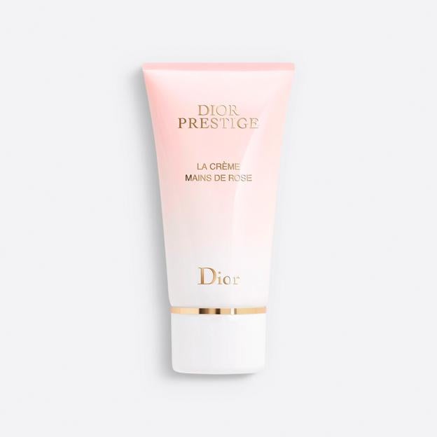 Crema de manos La Créme Mains de Rose de Dior.