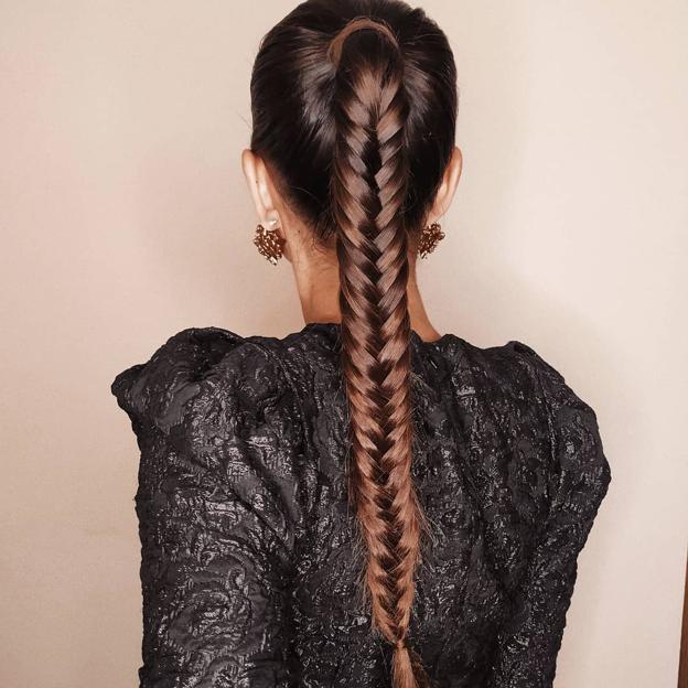 Trenza de espiga