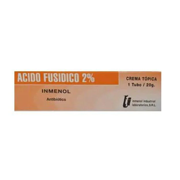 Inmenol Acido Fusidico 2% 20g Crema Topica