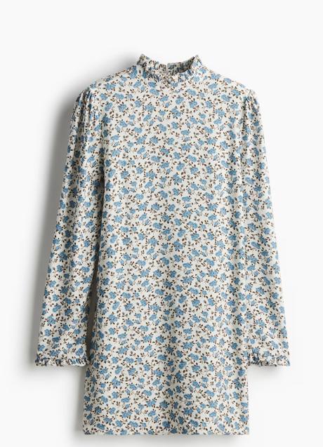 Vestido estampado de H&M (32,99 euros)