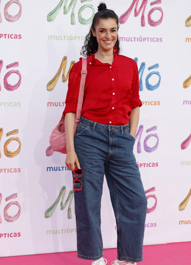 Blanca Romero, con look casual en un evento de una marca de gafas. GTRES.