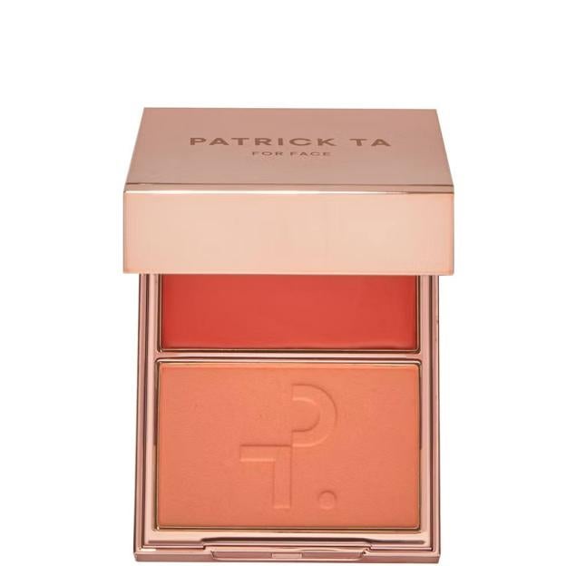 Major Headlines Double-Take Cream + Powder Blush Duo de Patrick Ta. Precio: 36,10 euros