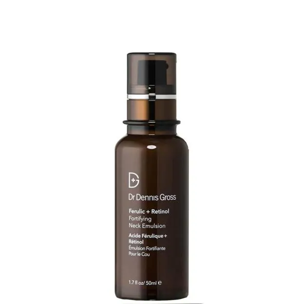 Dr. Dennis Gross Ferulic + Retinol Fortifying Neck Emulsion.