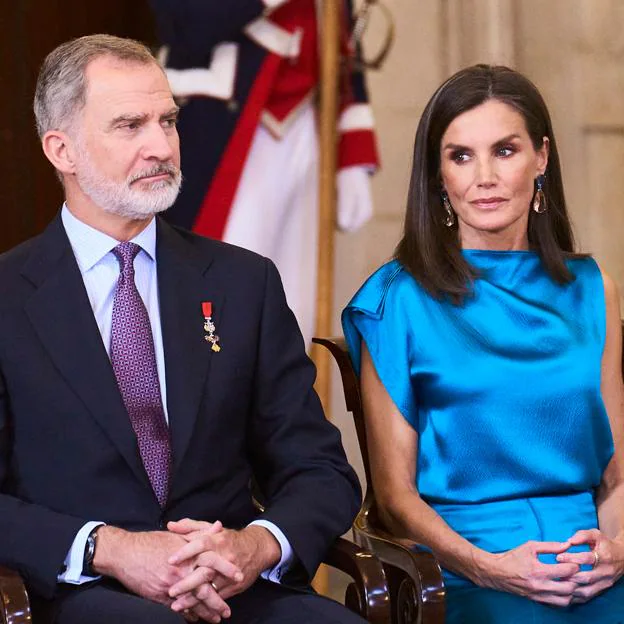 El rey Felipe y la reina Letizia. 