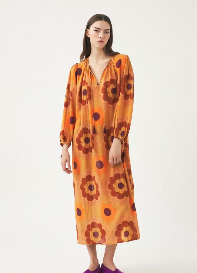 Vestido vaporoso de Antik Batik, 235 euros.