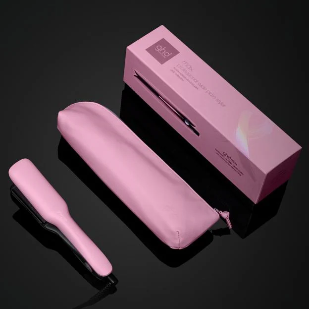 La plancha Max Styler de Ghd en color rosa.