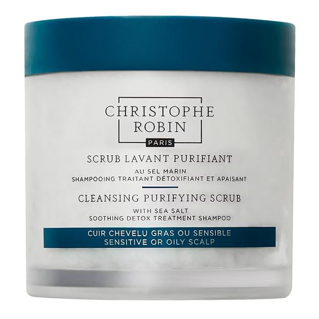 Spray purificante para el cuero cabelludo Christophe Robin Purifying Scalp Scrub.