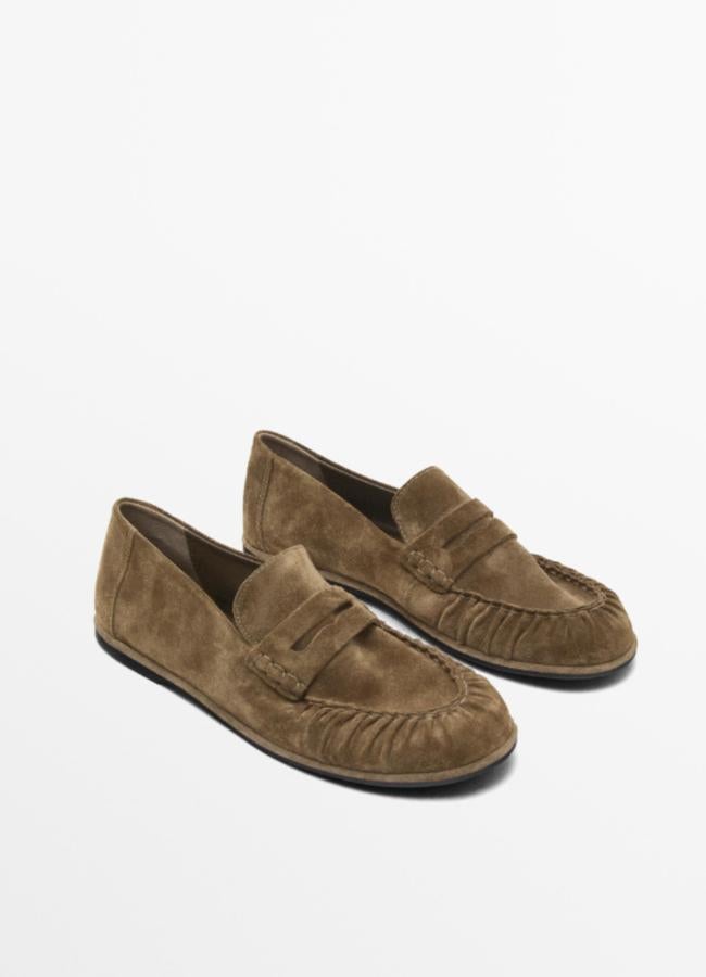 Mocasines de ante (Massimo Dutti)