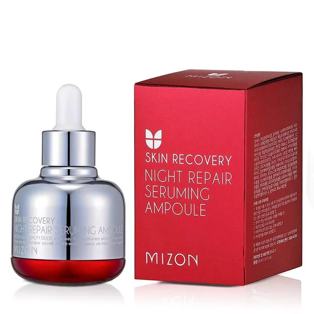 Mizon Night Repair Seruming Ampoule.