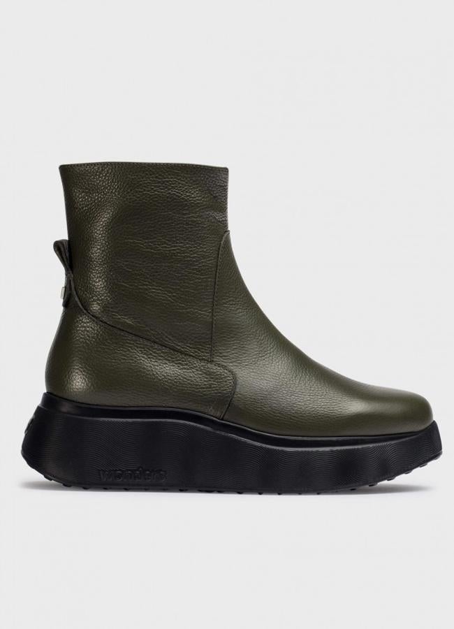 Botas verde oliva de Wonders, 139 euros.