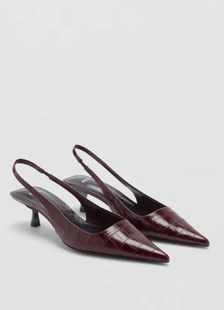 Zapatos destalonados de Mango (35,99 euros)