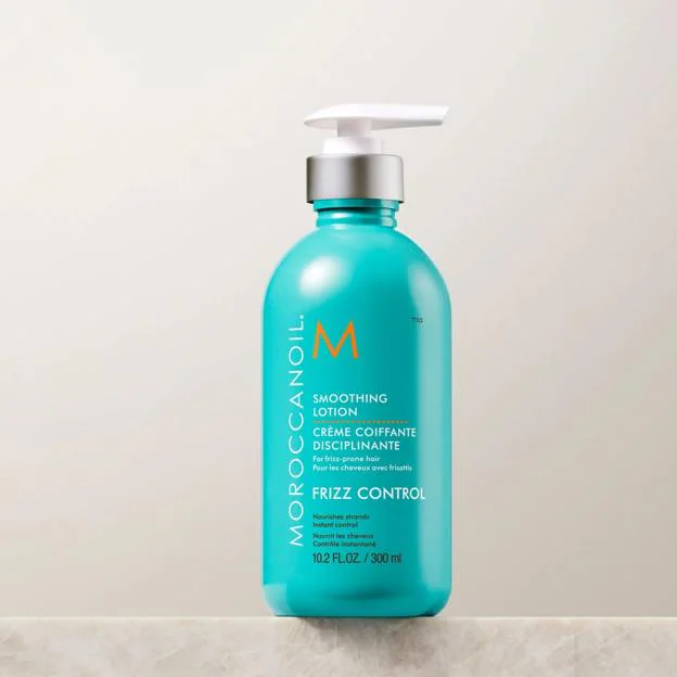 Loción suavizante de Moroccanoil.