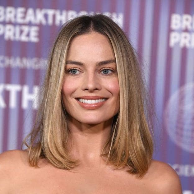 Margot Robbie con corte de media melena clavicut