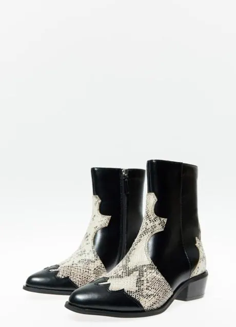 Botines de cowboy de Sfera (32,99 euros)