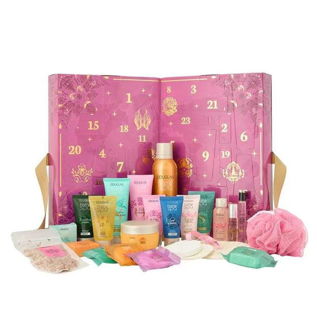 Calendario de Adviento 2024 Home Spa Body Care de Douglas. Precio: 49,99€