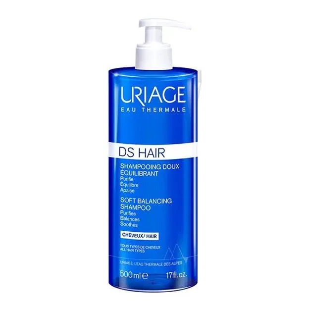 DS Hair Soft Balancing Shampoo de Uriage. Precio: 20,80 euros