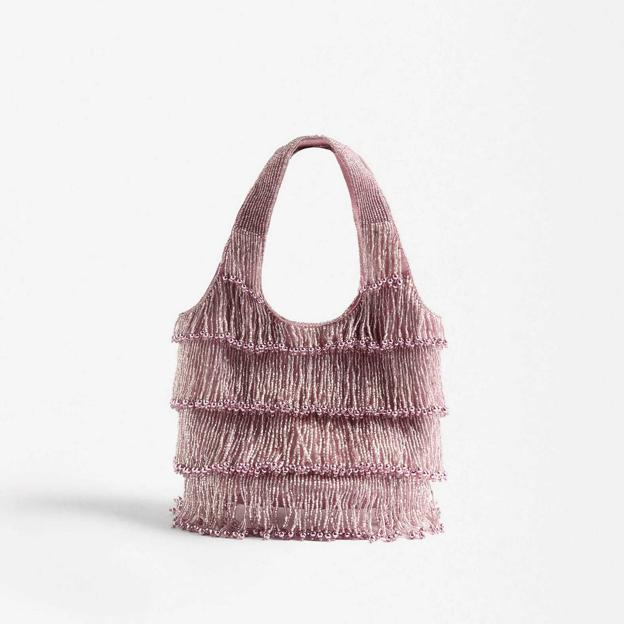 Bolso de fiesta con abalorios (39,99€)