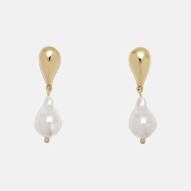 Pendientes Tears con perlas (29,50€ en El Corte Inglés)