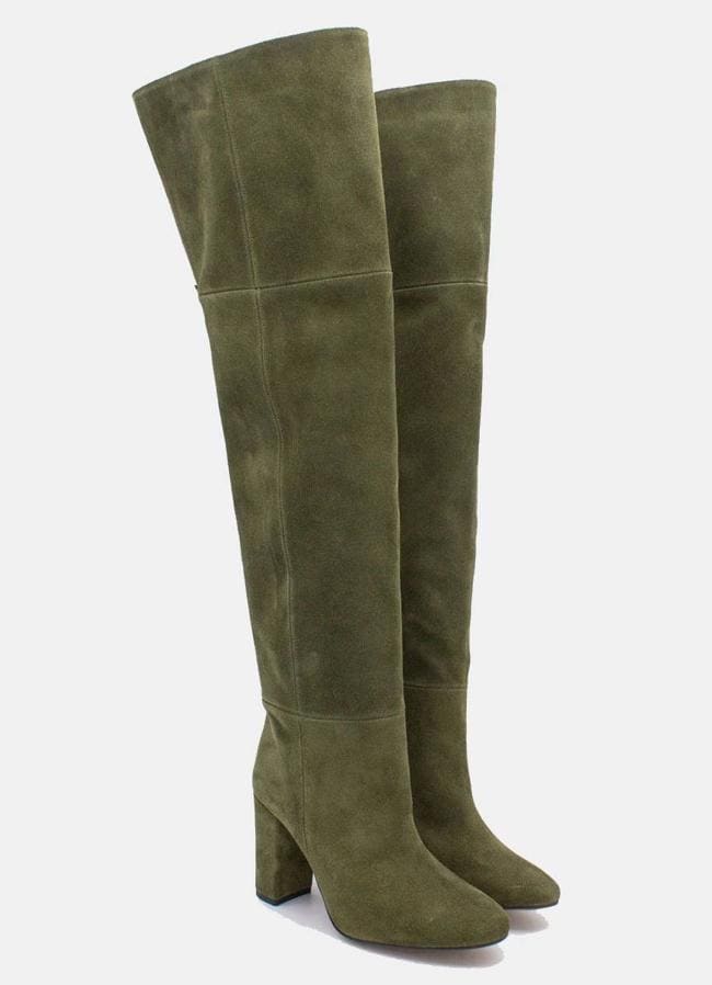 Bota alta de mujer estilo mosquetera (135,20€ en El Corte Inglés)/ Ángel Alarcón