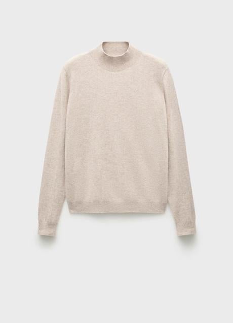 Jersey de cuello alto de Mango (99,99 euros)