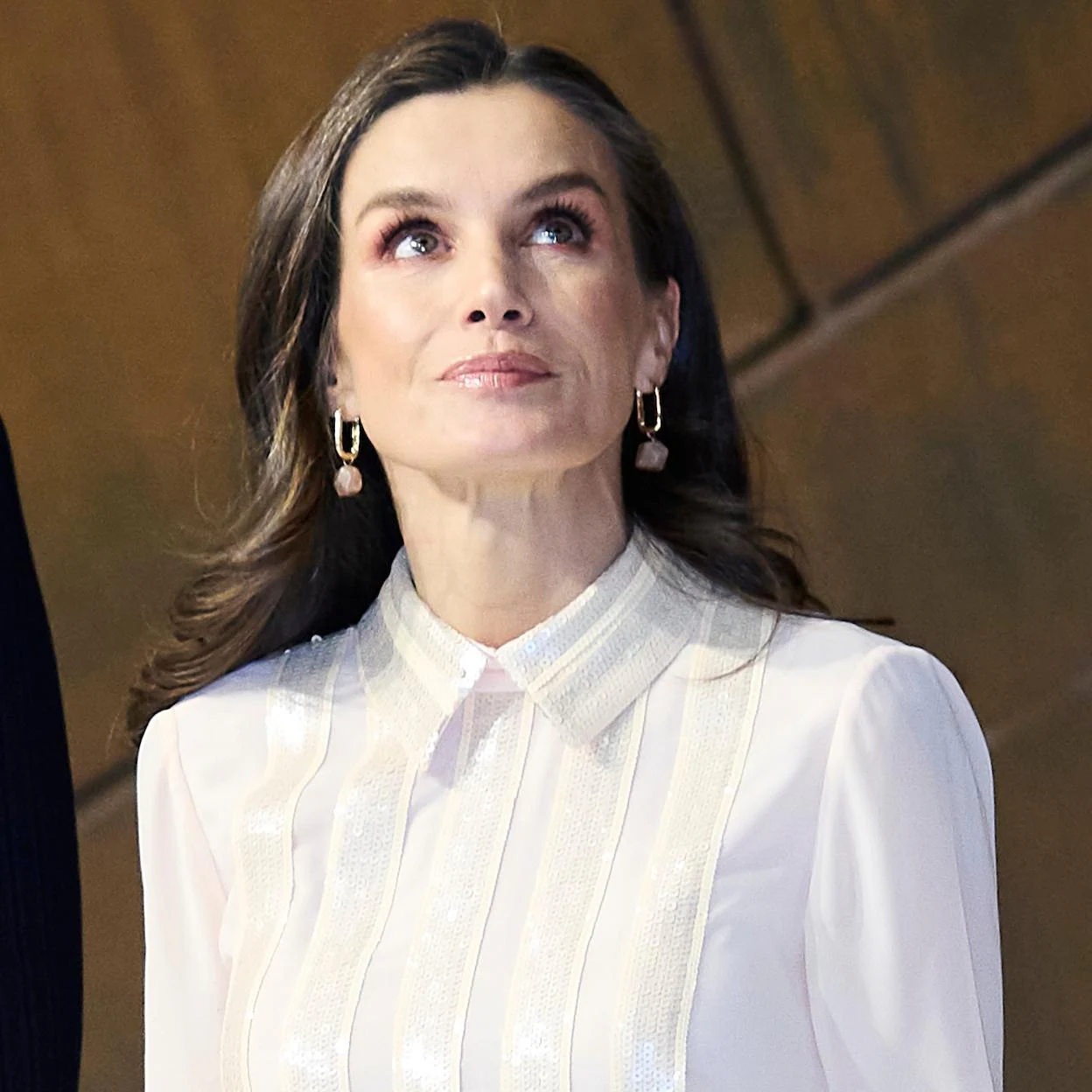 La reina Letizia durante su visita a Bilbao. /limited pictures