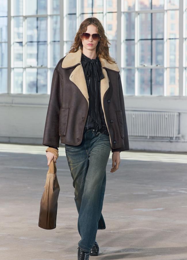 Chaqueta de doble faz oversize