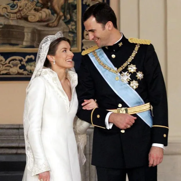 La boda de Felipe y Letizia en 2004, clave para ganar la lotería de Navidad. 