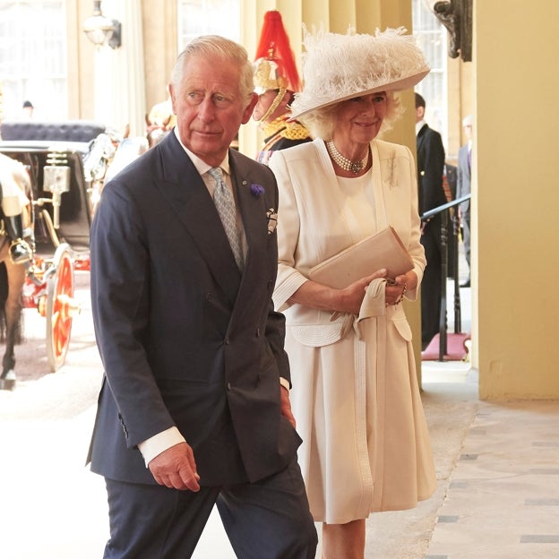 Los reyes Carlos y Camilla en una imagen de archivo. 