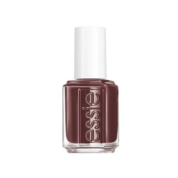 Esmalte de uñas en marrón de Essie.