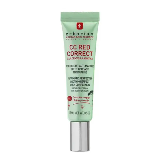 CC Red Correct de Erborian. (24,99 euros en Sephora).