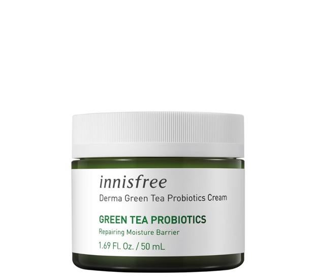 Innisfree Derma Formula Green Tea Probiotics Cream.